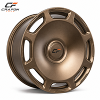 Jantes forgées CF 5x130 84.1, finition bronze neuve, concaves, en alliage d'aluminium 6061-T6, pour SUV de luxe tout-terrain W463 G63 AMG sur mesure