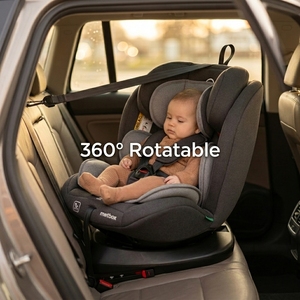Siège auto pour bébé Ogolee Safety, <span class=keywords><strong>ISOFIX</strong></span> Top Tether, rotation à 360 degrés, groupe 0-123, certifié ECE R129, poids maximal 36-40 kg, modèle OG802A - Product Image 2