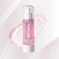 Spray Fixateur de Maquillage Visage en Gros, Effet Fixation Facile, Imperméable, Contrôle du Sébum, Base de Teint Longue Durée, Brume Gelée Rose au PDRN et Collagène
