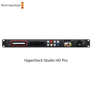 Blackmagic <span class=keywords><strong>Design</strong></span> HyperDeck <span class=keywords><strong>Studio</strong></span> Broadcast Grade Montado en rack Tarjeta SD <span class=keywords><strong>dual</strong></span> <span class=keywords><strong>Dual</strong></span> SSD Grabadora de disco duro BMD 1U Grabadora - Product Image 2
