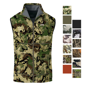 OEM gilet léger de chasse et de pêche en gros Kui vêtements de chasse camouflage chaud polaire gilet de chasse - Product Image 4