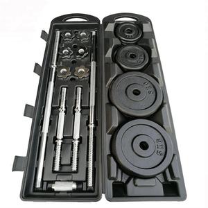 Wavar ayarlanabilir dökme demir dambıl setleri ile bağlayıcı seçeneği ağırlıklar seti ev spor gücü eğitim dambıl - Product Image 1