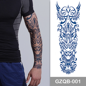 <span class=keywords><strong>Tatuajes</strong></span> Temporales de <span class=keywords><strong>Brazo</strong></span> Completo Semipermanentes con Diseños <span class=keywords><strong>Tribales</strong></span> al por Mayor, Resistentes al Agua, No Tóxicos, con Tinta de Jugo, <span class=keywords><strong>para</strong></span> <span class=keywords><strong>Hombres</strong></span> y Mujeres - Product Image 5