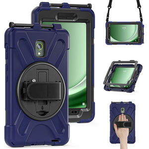 Custodia universale in silicone da <span class=keywords><strong>8</strong></span> pollici con tracolla per <span class=keywords><strong>Samsung</strong></span> Galaxy <span class=keywords><strong>Tab</strong></span> Active 5 X300 X306B/<span class=keywords><strong>Tab</strong></span> Active 3 T570 T575 - Product Image 3