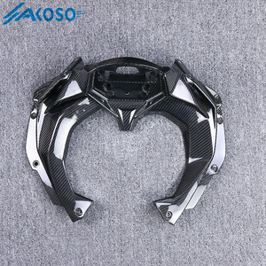แผงหน้าปัดมอเตอร์ไซค์คาร์บอนไฟเบอร์แห้ง AKOSO 3K สำหรับ Kawasaki Ninja ZX-4R ZX-4RR <span class=keywords><strong>ZX25R</strong></span> 2020+ - Product Image 2