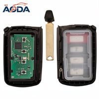 Llave Inteligente para Vehículo Toyota de 2/3/4 Botones, Llave Remota para Auto con Chip 8A, 312/314 MHz, 0020/2110 HYQ14FBA