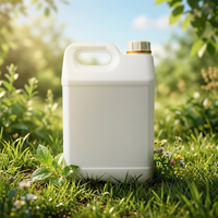 Seau en plastique avec couvercle gradué HDPE, conteneur doseur pour mélange de produits chimiques, vente en gros usine