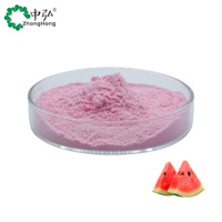 Poudre d'extrait de pastèque 100% pure et naturelle de qualité alimentaire, extraite par solvant, assortiment varié, en bouteille de verre sous vide