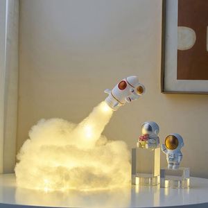 DIY Rocket <b>Light</b> Space Astronaut Decoration Creativity Cloud Cluster Sky Desktop Atmosphere Night <b>Light</b> - Product Image 3