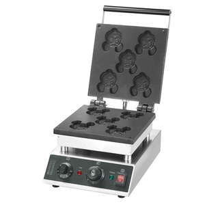Bán buôn 220V Mickey hình dạng Lolly Waffle maker/Waffle dính thương mại Ngô Máy chó - Product Image 1