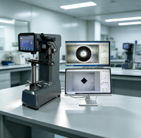 Computerised Digital Universal Hardness Tester Brinell RockwellVickers Electronic Loading Control Surface Heat Treating Material