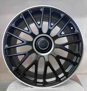 S1-00321 18-24 Cerchi in Lega Forgiata per <span class=keywords><strong>Auto</strong></span>, Design a Rete Nero Opaco Personalizzato, 12000T Pressato, Standard DOT, per Audi A7 RS7 - Product Image 1