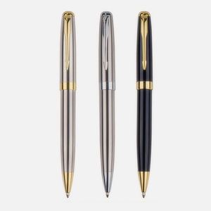 High-quality Luxury Metal Ballpoint <b>Pen</b> with logo Business Signature Metal <b>Pen</b> Black Custom <b>Pen</b> Suitable for Corporate Gifts - Product Image 1