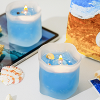 Boutique Aroma Shop: Von Käufern ausgewählte Meereskerzen mit Muscheleinlage, handgefertigtes Design, Großhandels-Display-Geschenkwaren