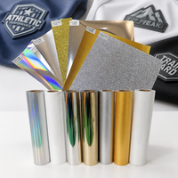 Film de transfert thermique 3D TPU Qinyu, blanc, or, argent, paillettes laser, couleur A3/A4, film TPU lavable pour impression de logo 3D en relief