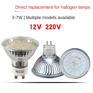 หลอดไฟ LED สปอตไลท์ MR11/MR16/GU10 กำลังไฟ 5W แสงวอร์มไวท์ 3000K และแสงคูลไวท์ 6000K ขายดี - Product Image 4