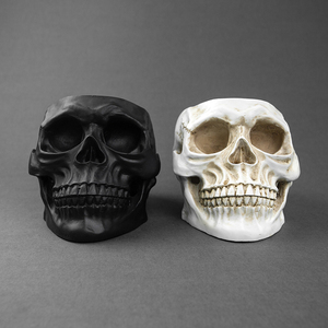 Su misura il cranio ornamenti in resina mini resina teschio umano per la vendita modello di arte decorazione <span class=keywords><strong>teschi</strong></span> - Product Image 4