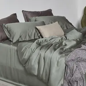 2021 fashion high-quality fabric size custom-made soft and comfortable at home Tencel four-piece bedding