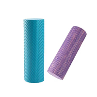 Rodillo de Espuma EVA de 90 cm para Relajación, Masaje Muscular Profundo de Alta Densidad, Recuperación, Equilibrio, Estabilidad, Gimnasio en Casa, Yoga, Pilates, con Logotipo Personalizado