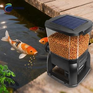 Estanque de Peces Moderno de Plástico Solar Jecod, Pecera Grande para Exteriores, <span class=keywords><strong>Acuario</strong></span> con Alimentador Automático Serie AFD/MFD - Product Image 1