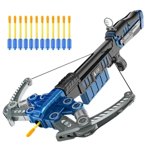 Jeu de tir à l'arc pour garçons, jeu de tir à l'arc, modèle <span class=keywords><strong>militaire</strong></span>, jeu d'arc et de flèche, pistolet de tir à balles souples, jouets d'arbalète en plastique pour enfants - Product Image 1