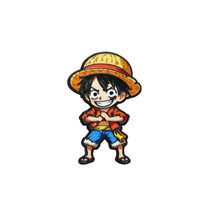 6 Nuevos Diseños de Alta Calidad, Pin Metálico de <span class=keywords><strong>Anime</strong></span> de One Piece con Luffy, Zoro, Nami y Robin, Decoración para Mochila - Product Image 5