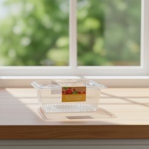 Contenedor Apilable Rectangular Desechable de 1000CC para Almacenamiento de Alimentos, 6U, Envase Tap Bisag Reutilizable para Viaje - Product Image 2