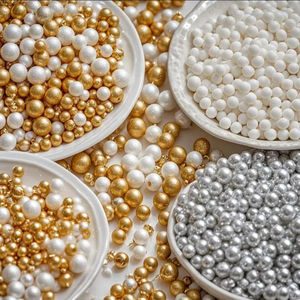 ลูกบอลแสงแดดสี<span class=keywords><strong>ทอง</strong></span>แต่งหน้าโรย<span class=keywords><strong>น้ำตาล</strong></span><span class=keywords><strong>ประกาย</strong></span><span class=keywords><strong>ทอง</strong></span>แบบผสมน้ำตาลไข่มุกแบบเก่าโรยน้ำตาลแบบทานได้ - Product Image 1