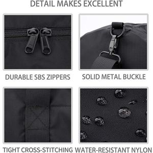 Sac de sport pliable personnalisé avec logo imprimé, étanche, pour femmes, idéal pour la randonnée en extérieur – Conception gratuite, vente en gros directe usine - Product Image 3