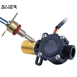 เซ็นเซอร์วัดการไหลของน้ำ SAIERsensor แบบทองเหลือง <span class=keywords><strong>3</strong></span>-24V 1-30ลิตร/นาที <span class=keywords><strong>3</strong></span> สาย 1.75Mpa สำหรับเครื่องทำน้ำอุ่น - Product Image 5