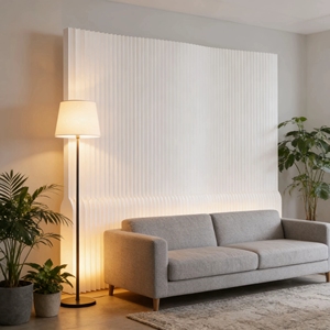 Paravent pliable en papier nid d'abeille extensible, séparateur d'espace pour <span class=keywords><strong>salon</strong></span>, bureau, studio - Product Image 6