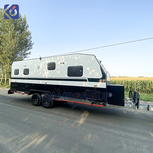 CAMPTRL Petite caravane de voyage facile à conduire, <span class=keywords><strong>camping</strong></span>-<span class=keywords><strong>car</strong></span> compact pour une utilisation mixte en ville et en extérieur - Product Image 2