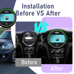 Lecteur multimédia automobile <span class=keywords><strong>Carplay</strong></span> 9 pouces Android 15 pour BMW Mini Cooper R56 R57 R58 R60 F54 F56 F60 Androidauto GPS Navi 4G - Product Image 5