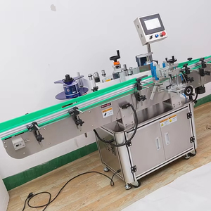 LKYP-100B tự động Chai nhựa PET ghi nhãn Sticker Tabletop double side chai tròn ghi nhãn máy với ngày coder - Product Image 2