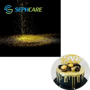 Sephcare AdditivesFoodsレインボーダスト光沢食用シマーパウダーカラーケーキデコレーションドリンク