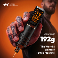 Mesin Tato Nirkabel Mode Ganda Tersedia Berbagai Warna Pengisian Cepat Motor Tanpa Sikat Mesin Tato