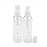 Flacon pulvérisateur de parfum vide en PET rechargeable de 30 ml, 50 ml, 60 ml, 100 ml, imprimé en sérigraphie avec pompe