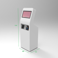 Mesin Pembayaran dan Pengebilan Tagihan ATM Layanan Mandiri dengan Sistem Operasi Android, Tinggi 152cm, Dilengkapi Fungsi SDK
