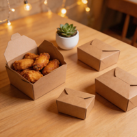 Bol en papier kraft de luxe biodégradable et recyclable de 32 oz avec logo personnalisé pour salades, restaurants à emporter et fêtes
