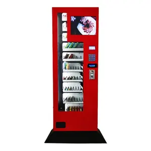 Máquina Expendedora de bebidas a medida para mascarillas faciales con pantalla LCD de 15 pulgadas, combo de fideos y Copa de aperitivos