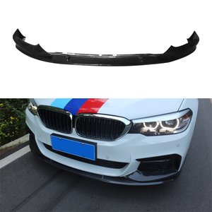 Para <span class=keywords><strong>BMW</strong></span> G30 G31 M Sport 530i 540i 550i 2017-2020, alerón delantero de fibra de carbono estilo MP, divisor de parachoques, faldones laterales 51192414139 - Product Image 1