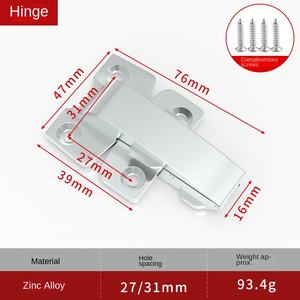 Bisagra Ajustable <span class=keywords><strong>de</strong></span> Cierre Suave <span class=keywords><strong>de</strong></span> Aleación <span class=keywords><strong>de</strong></span> Zinc para Puerta <span class=keywords><strong>de</strong></span> Armario <span class=keywords><strong>de</strong></span> Cocina, Diseño Moderno <span class=keywords><strong>de</strong></span> Alta Calidad - Product Image 5