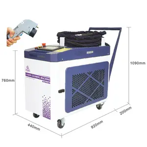 1000W/1500W/2000W Fiber Laser Cleaner for Metal Rust Removal Paint