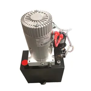 Hydraulic Power Unit Hydraulic Power 12v/24v Single Acting 10L Dump Trailer Down Lift With Remote Button