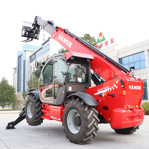 Chariot télescopique 14m de hauteur de levage, <span class=keywords><strong>moteur</strong></span> <span class=keywords><strong>diesel</strong></span> Cummins, 4x4, haute garde au sol, bras articulé, pneus tout-terrain pour terrains complexes - Product Image 3