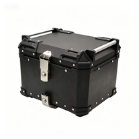 Top Case Moto Étanche Rigide 45L 70L Universel avec Autocollant Réfléchissant