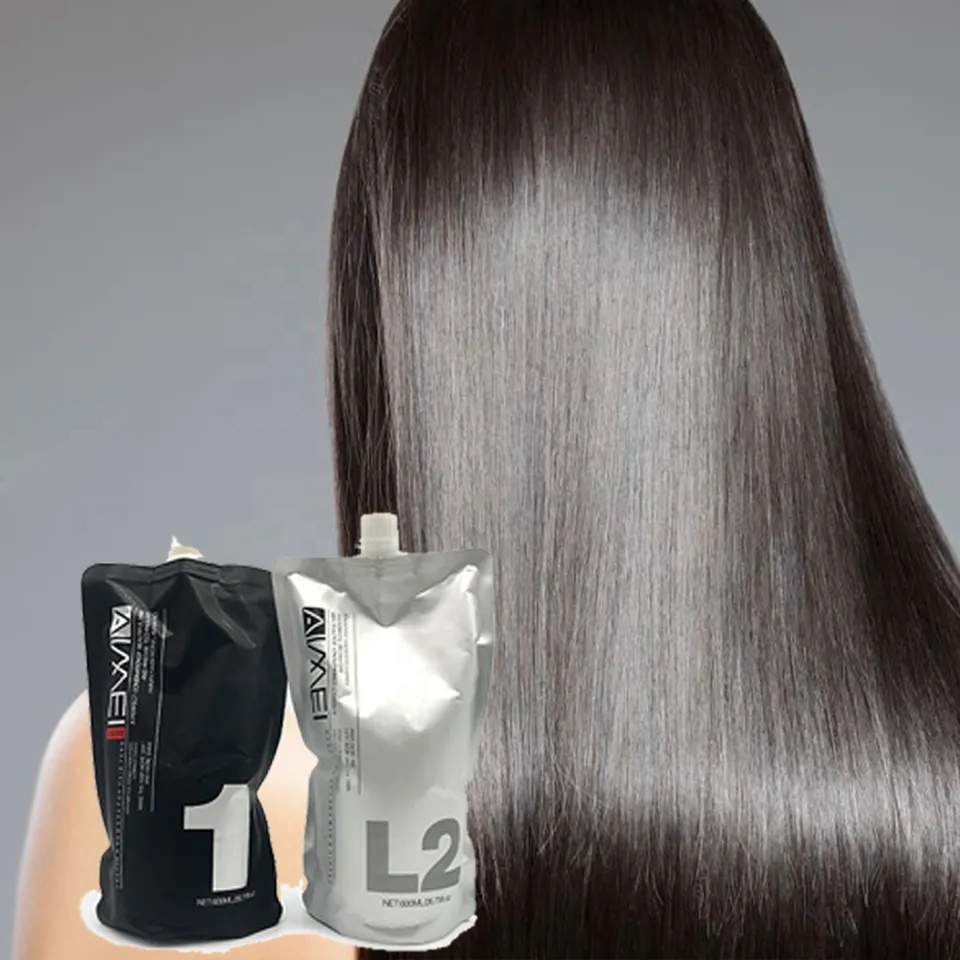 Nhà Máy Giá Vĩnh Viễn Tóc Thẳng Tóc relaxer Kem Cho Phi Phụ Nữ Da Đen Tóc 600Ml * 2