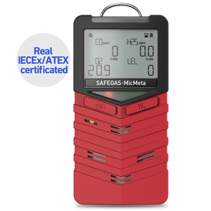 Iecatex เครื่องตรวจจับก๊าซหลาย H2S O2 IP68เครื่องตรวจจับก๊าซสำหรับการวิเคราะห์ก๊าซ micmeta เครื่องตรวจจับก๊าซหลากหลาย - Product Image 2