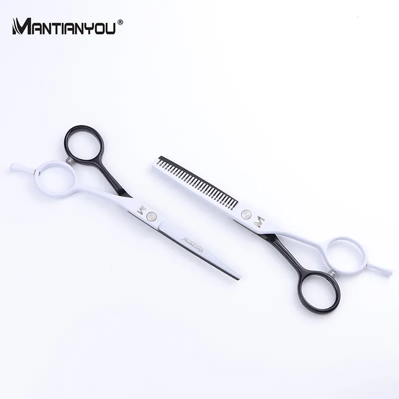 Sharp blade 440C stainless steel hair cutting stylist salon scissors barber tools