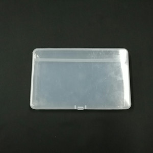Lid Container Frosted Strong Plastic Box Attached Lid Container